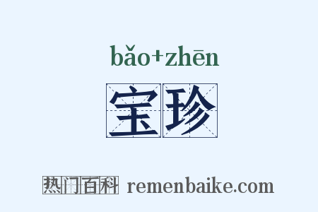宝珍是什么意思的图片